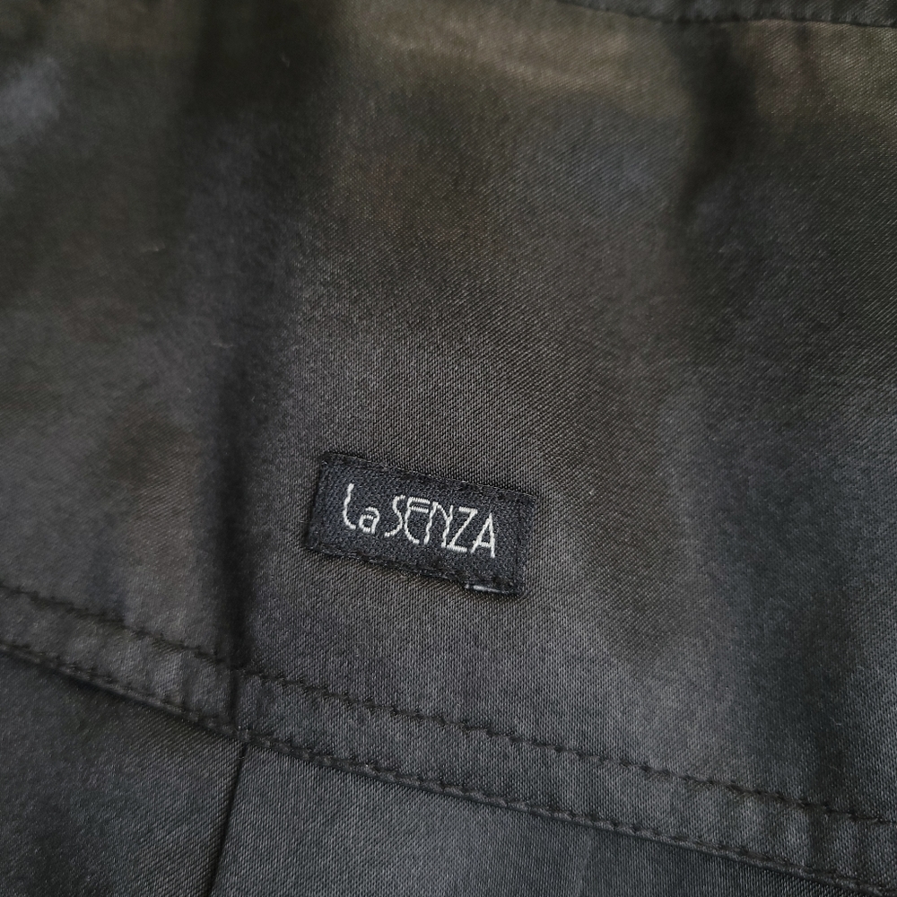 Vintage La Senza Y2K Satin Mesh Crop Utility Cargo Neglige Pants Set - Picture 7 of 14
